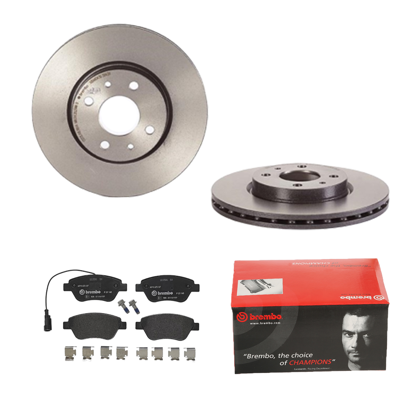 BREMBO Bremsesæt, skivebremser ijdtidd3p0 foraksel indvendig ventileret 257mm 22mm for PEUGEOT CITROËN LANCIA FIAT