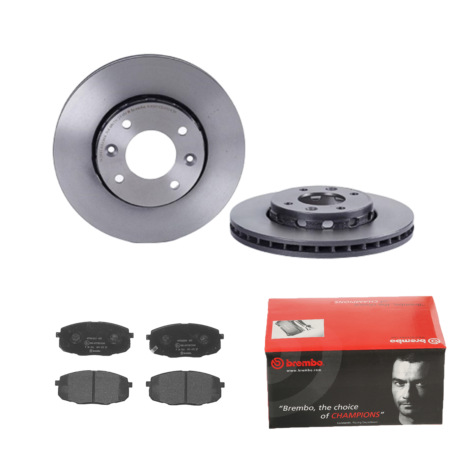 BREMBO Bremsesæt, skivebremser ijdtidf4j4 foraksel indvendig ventileret 280mm 26mm for KIA (DYK) HYUNDAI KIA HYUNDAI (BEIJING) TOYOTA CHANGAN