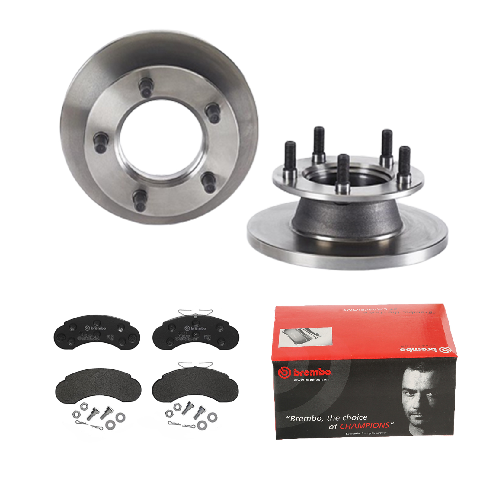 BREMBO Bremsesæt, skivebremser ijdtidfop0 foraksel fuld 239mm 16mm for MERCEDES-BENZ