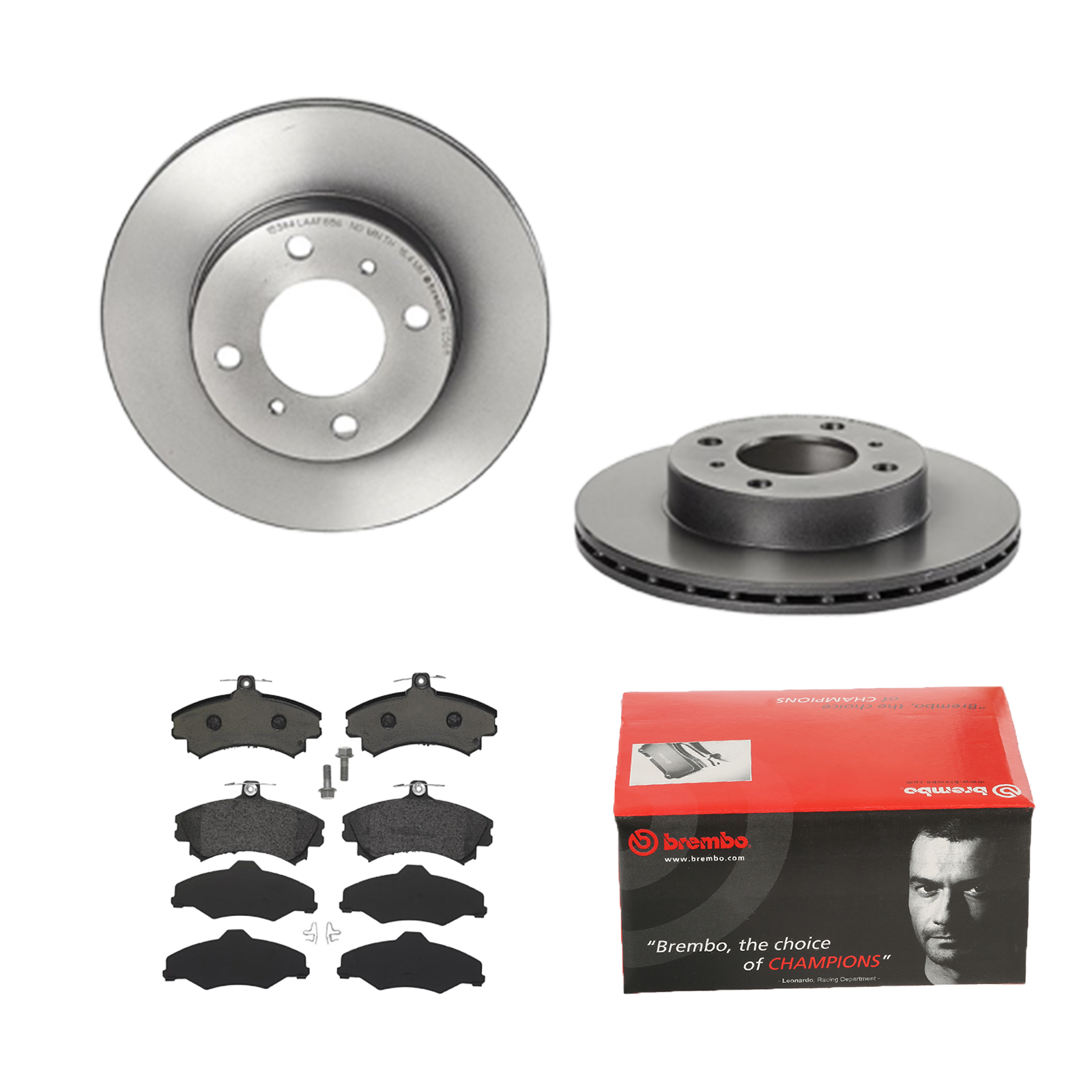 BREMBO Bremsesæt, skivebremser ijdtidfr14 foraksel indvendig ventileret 236mm 18mm for VOLVO MITSUBISHI PROTON