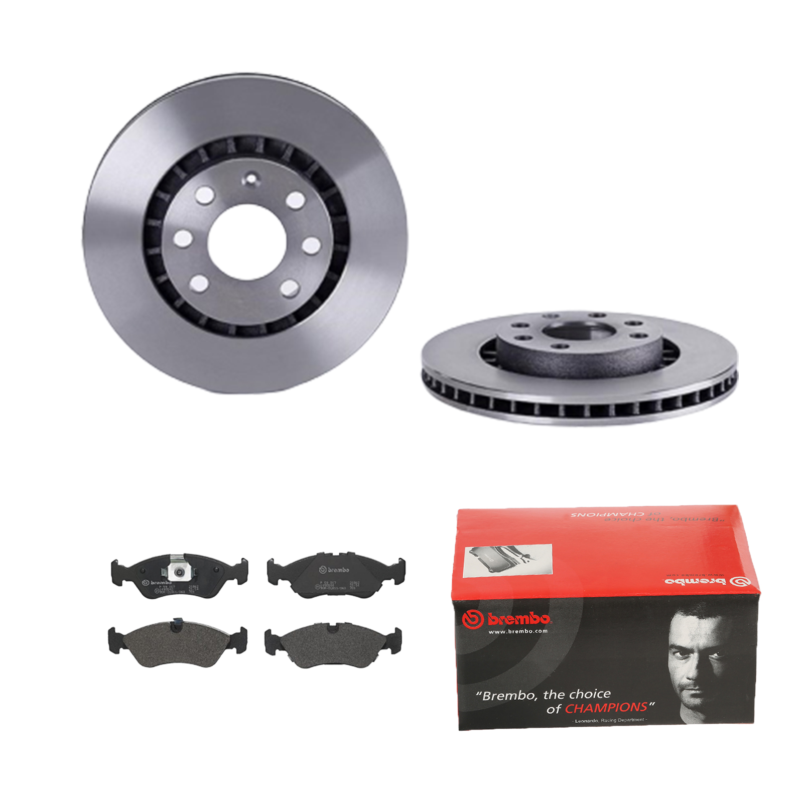 BREMBO Bremsesæt, skivebremser ijdtidfz12 foraksel indvendig ventileret 256mm 24mm for OPEL DAEWOO PONTIAC VAUXHALL BUICK (SGM) GENERAL MOTORS JAGUAR