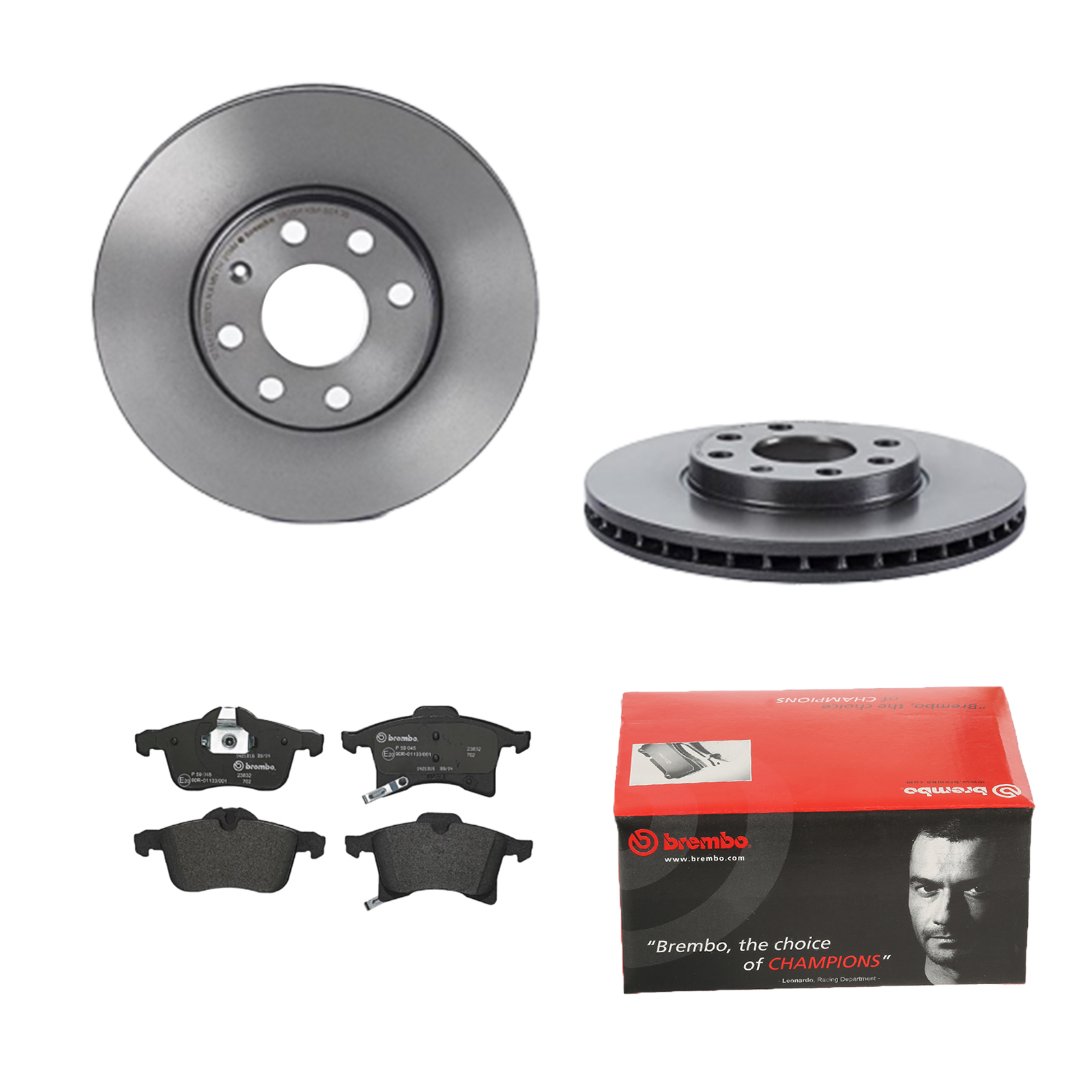 BREMBO Bremsesæt, skivebremser ijdtidg0d0 foraksel indvendig ventileret 256mm 24mm for OPEL VAUXHALL GENERAL MOTORS SATURN AC