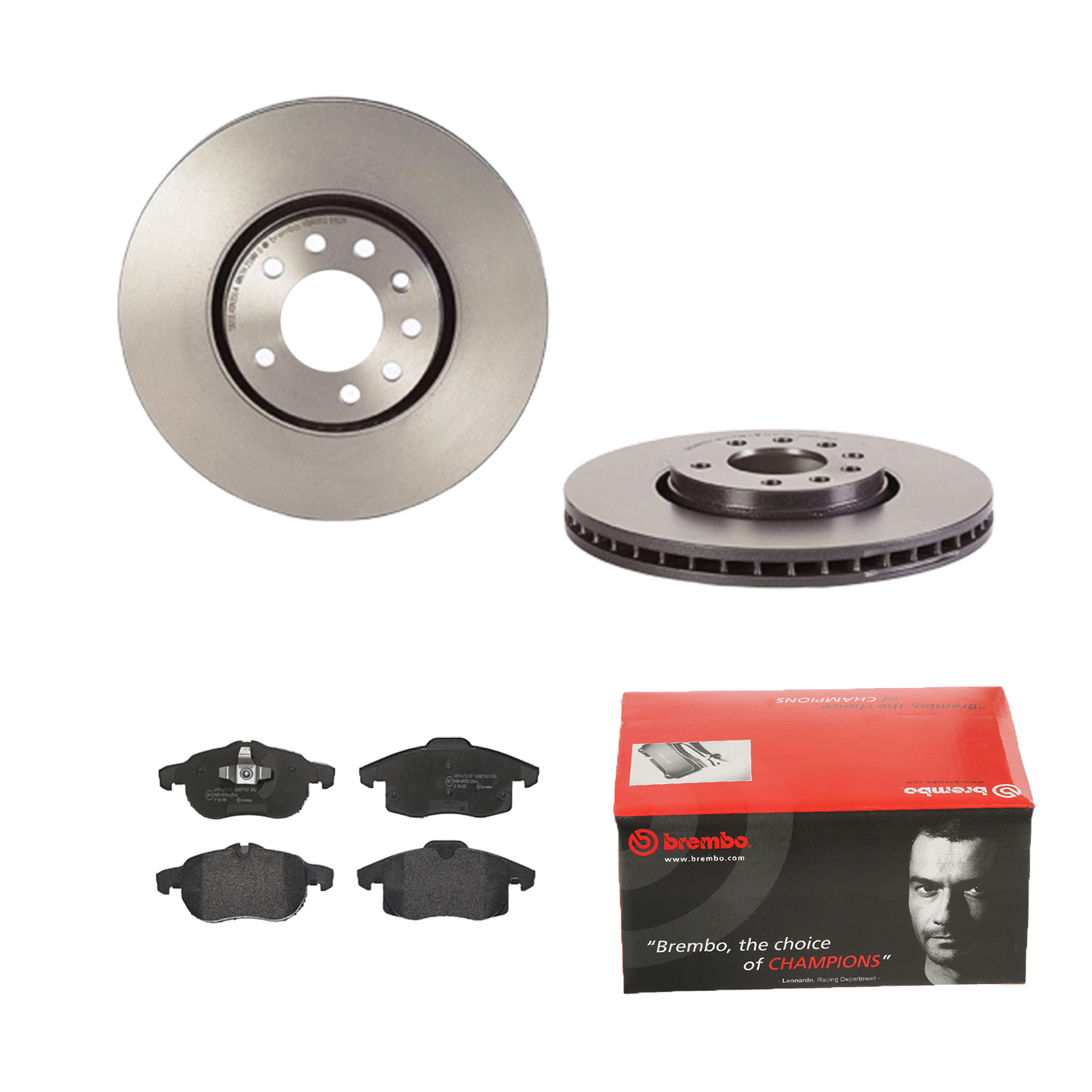 BREMBO Bremsesæt, skivebremser ijdtidg276 foraksel indvendig ventileret 302mm 28mm for OPEL VAUXHALL GENERAL MOTORS SAAB CADILLAC