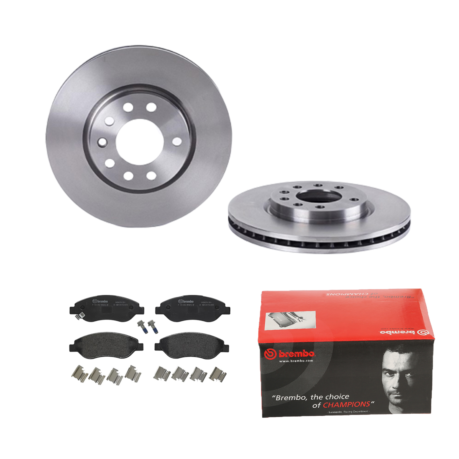 BREMBO Bremsesæt, skivebremser ijdtidg3v6 foraksel indvendig ventileret 278mm 26mm for OPEL VAUXHALL