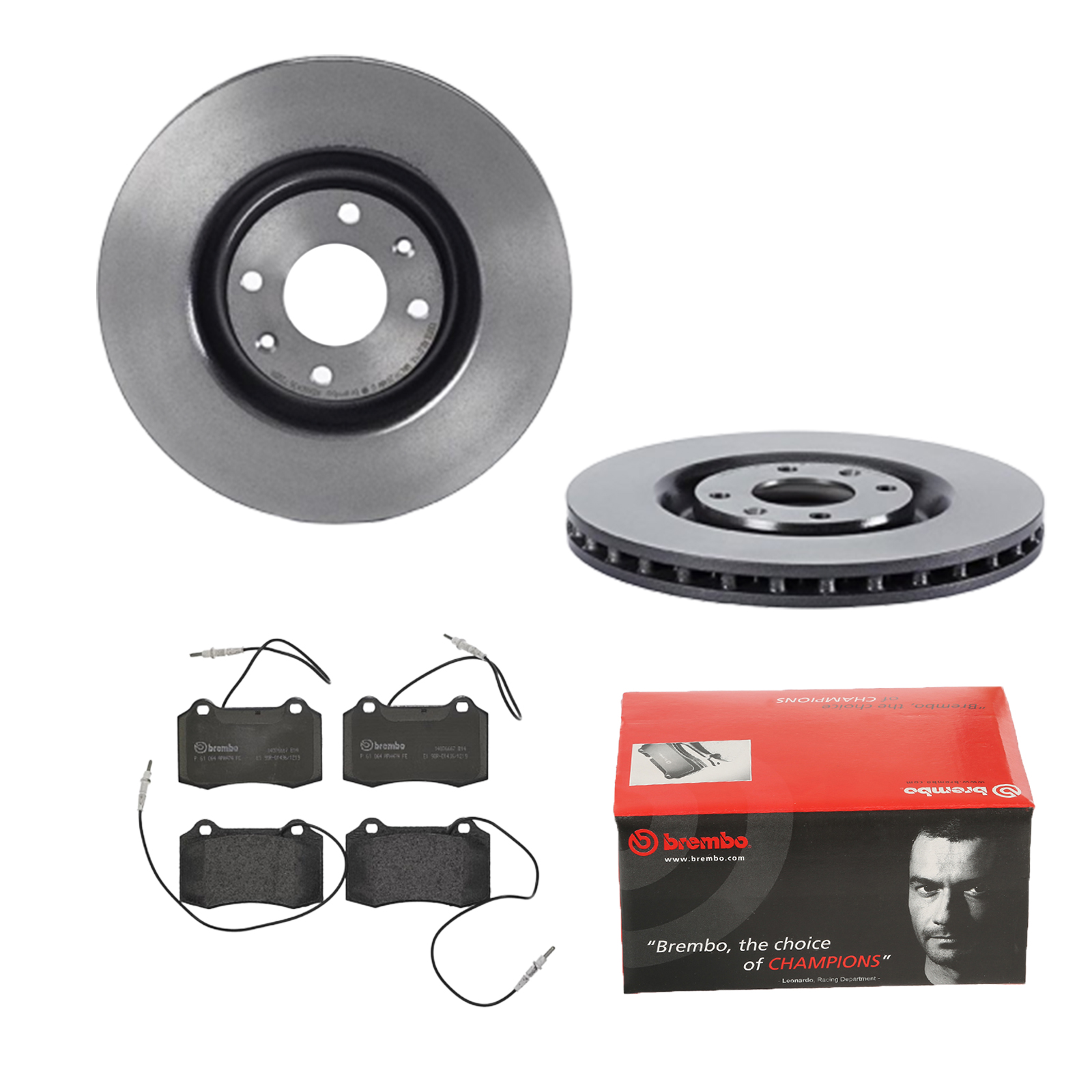 BREMBO Bremsesæt, skivebremser ijdtidg9d4 foraksel indvendig ventileret 305mm 28mm for PEUGEOT CITROËN