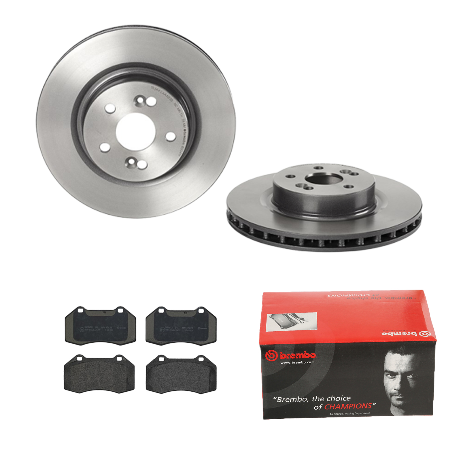 BREMBO Bremsesæt, skivebremser ijdtidgi16 foraksel indvendig ventileret 312mm 28mm for RENAULT