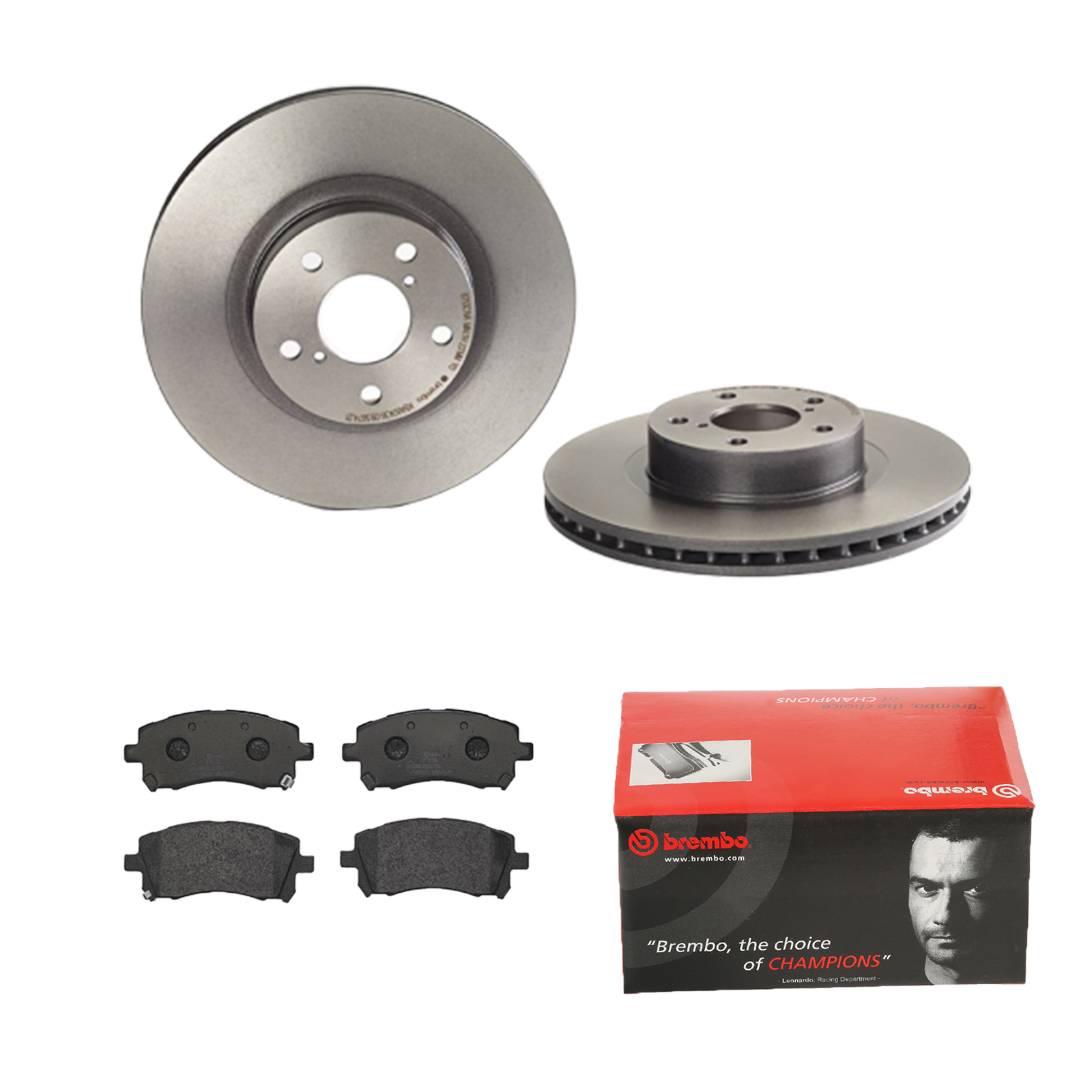 BREMBO Bremsesæt, skivebremser ijdtidgz74 foraksel indvendig ventileret 276mm 24mm for SUBARU NISSAN TOYOTA MITSUBISHI