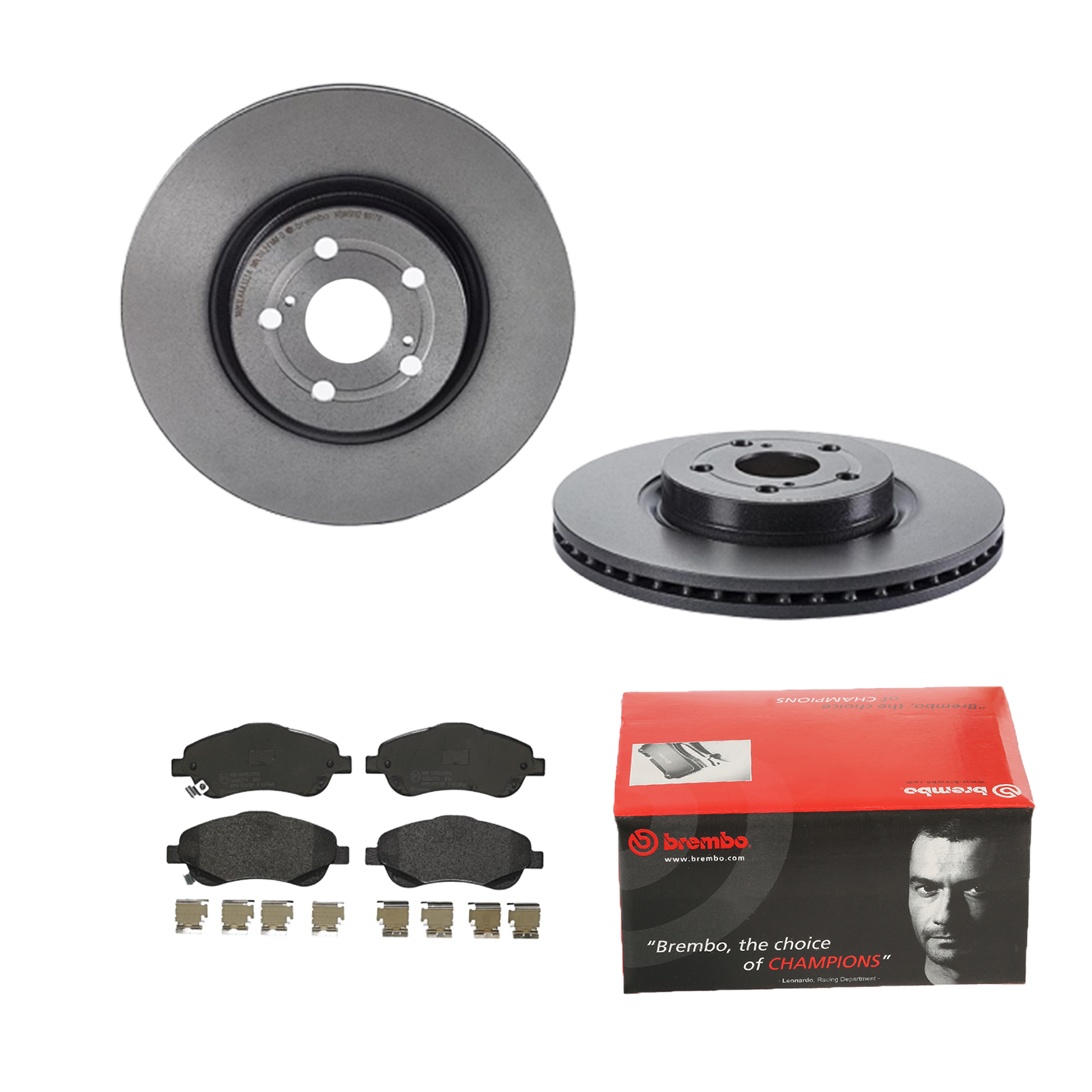 BREMBO Bremsesæt, skivebremser ijdtidh176 foraksel indvendig ventileret 295mm 26mm for TOYOTA