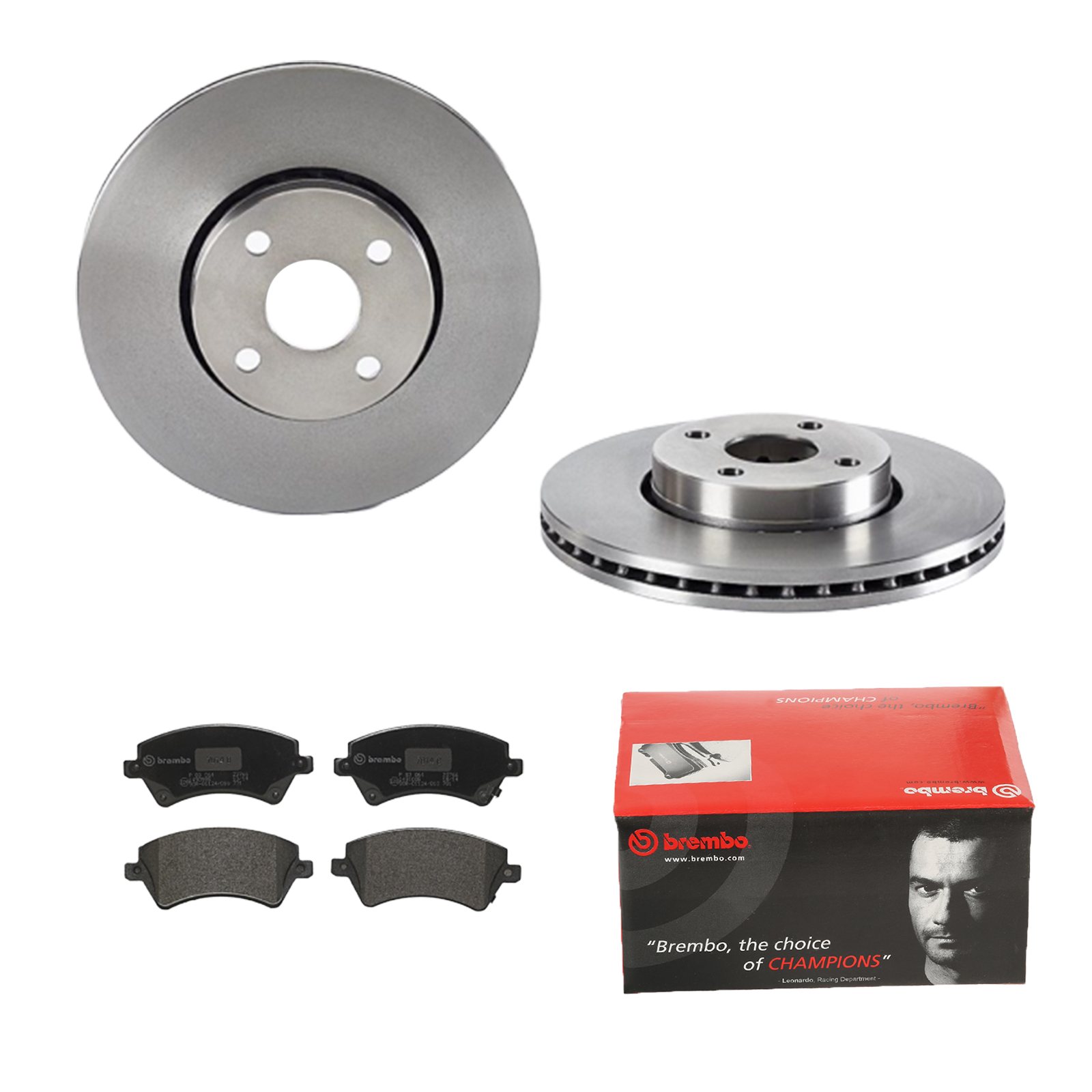 BREMBO Bremsesæt, skivebremser ijdtidh3j0 foraksel indvendig ventileret 276mm 25mm for TOYOTA