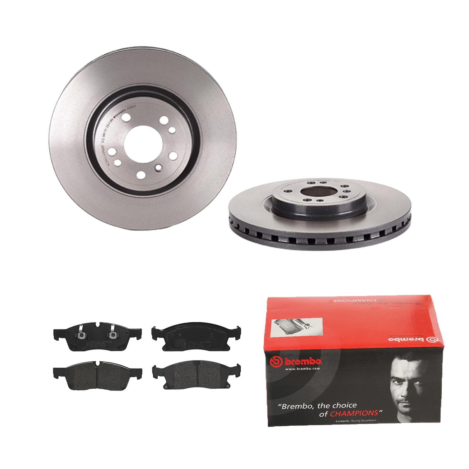 BREMBO Bremsesæt, skivebremser ijdtidhwd8 foraksel indvendig ventileret 330mm 32mm for MERCEDES-BENZ BRABUS