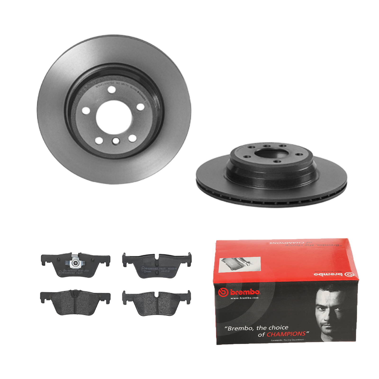 BREMBO Bremsesæt, skivebremser ijdtidijj2 bagaksel indvendig ventileret 330mm 20mm for BMW