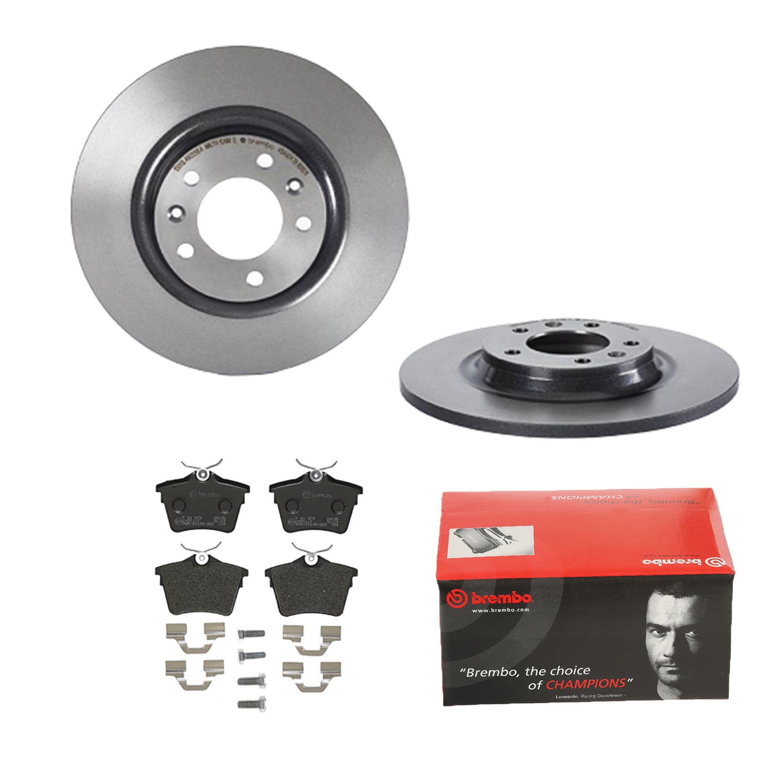 BREMBO Bremsesæt, skivebremser ijdtidinp2 bagaksel fuld 290mm 12mm for CITROËN PEUGEOT
