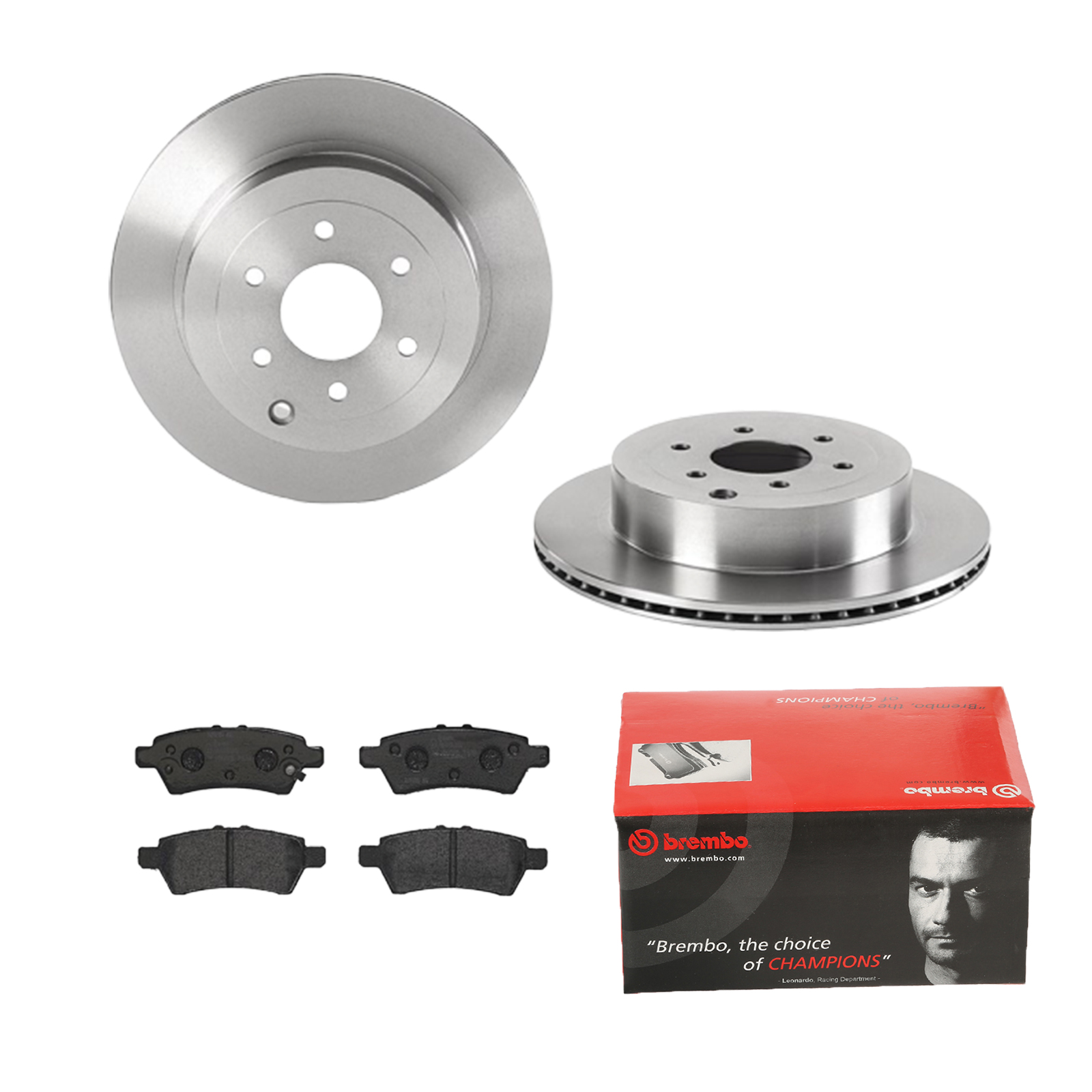 BREMBO Bremsesæt, skivebremser ijdtidiqv6 bagaksel indvendig ventileret 308mm 18mm for NISSAN