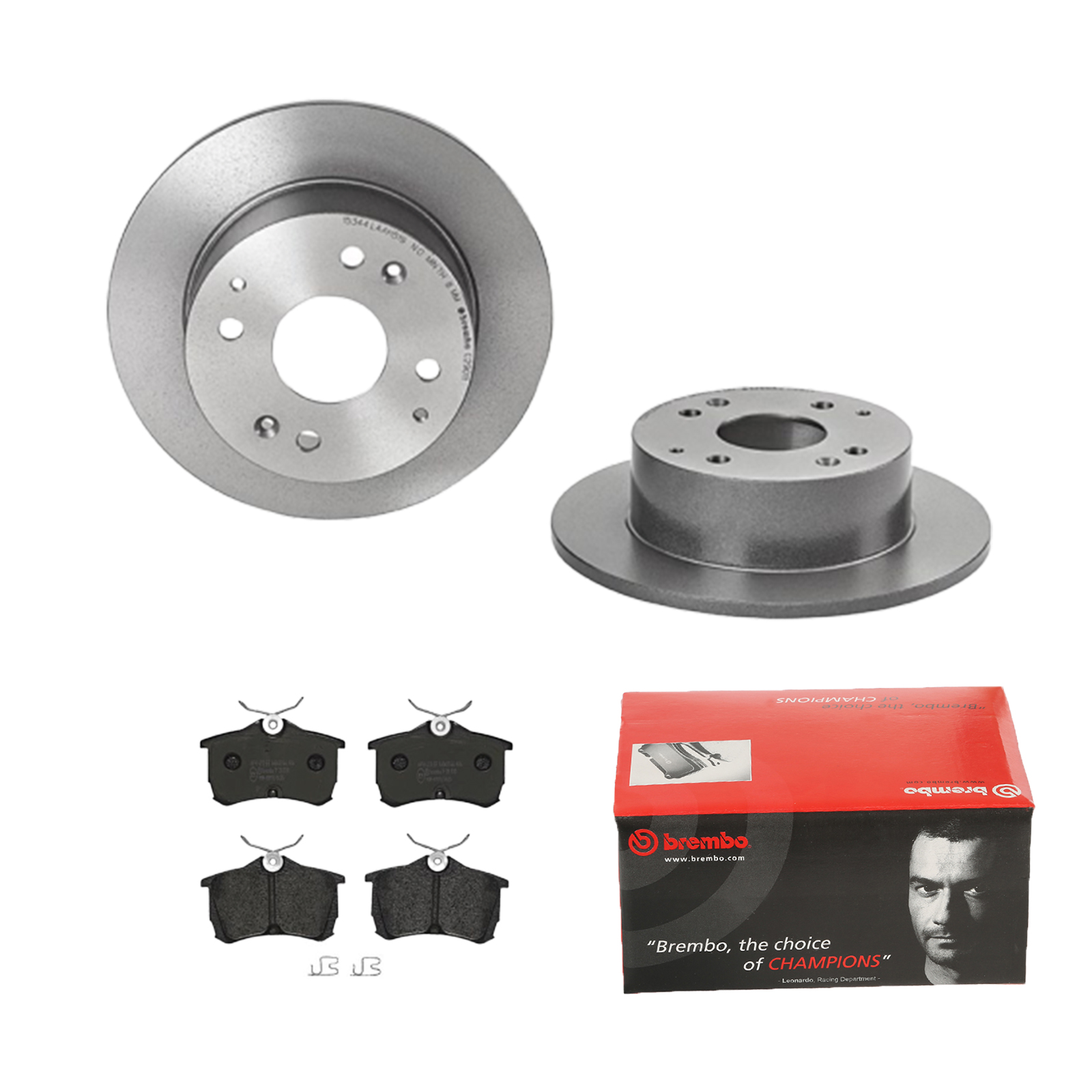 BREMBO Bremsesæt, skivebremser ijdtidj016 bagaksel fuld 260mm 10mm for HONDA