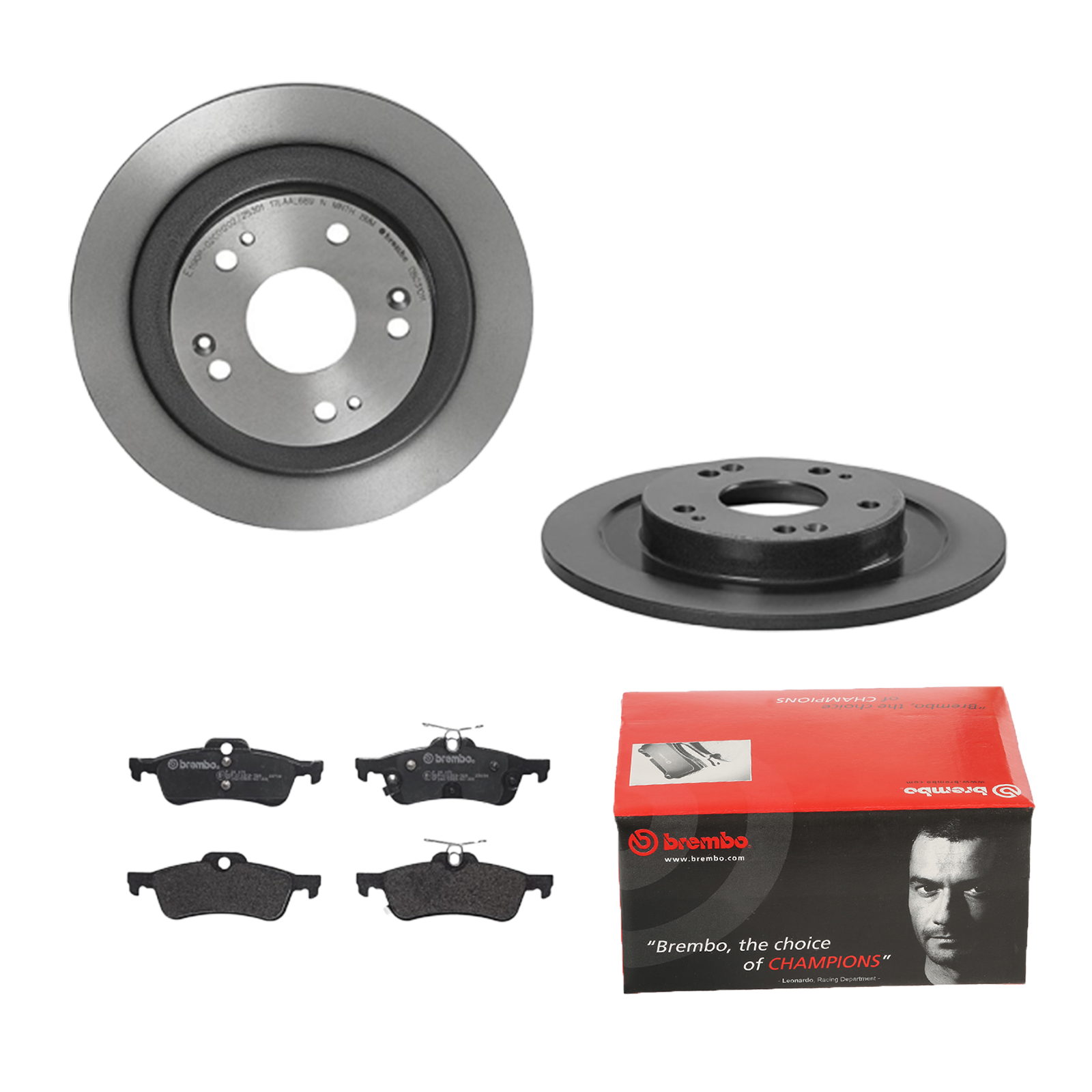 BREMBO Bremsesæt, skivebremser ijdtidj370 bagaksel fuld 276mm 10mm for HONDA