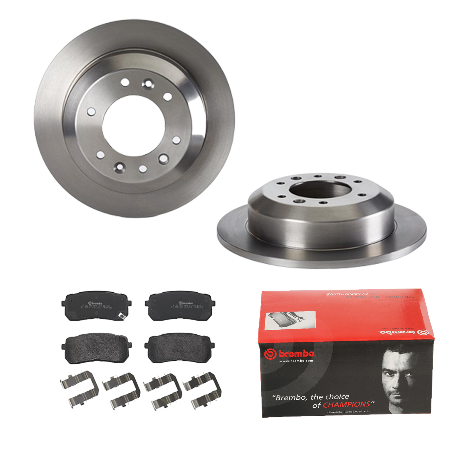 BREMBO Bremsesæt, skivebremser ijdtidj910 bagaksel fuld 324mm 12mm for HYUNDAI KIA