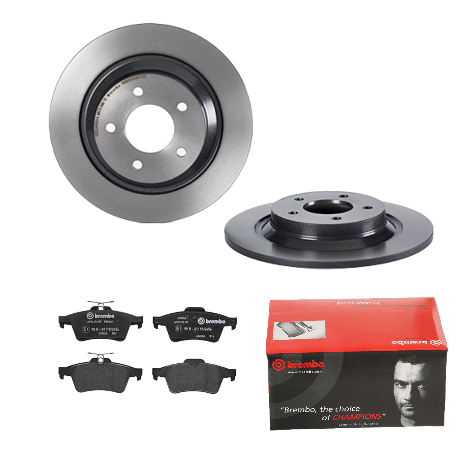 BREMBO Bremsesæt, skivebremser ijdtidjaj4 bagaksel fuld 302mm 11mm for CITROËN FORD OPEL VOLVO GENERAL MOTORS PONTIAC SAAB RENAULT MAZDA JAGUAR FORD A