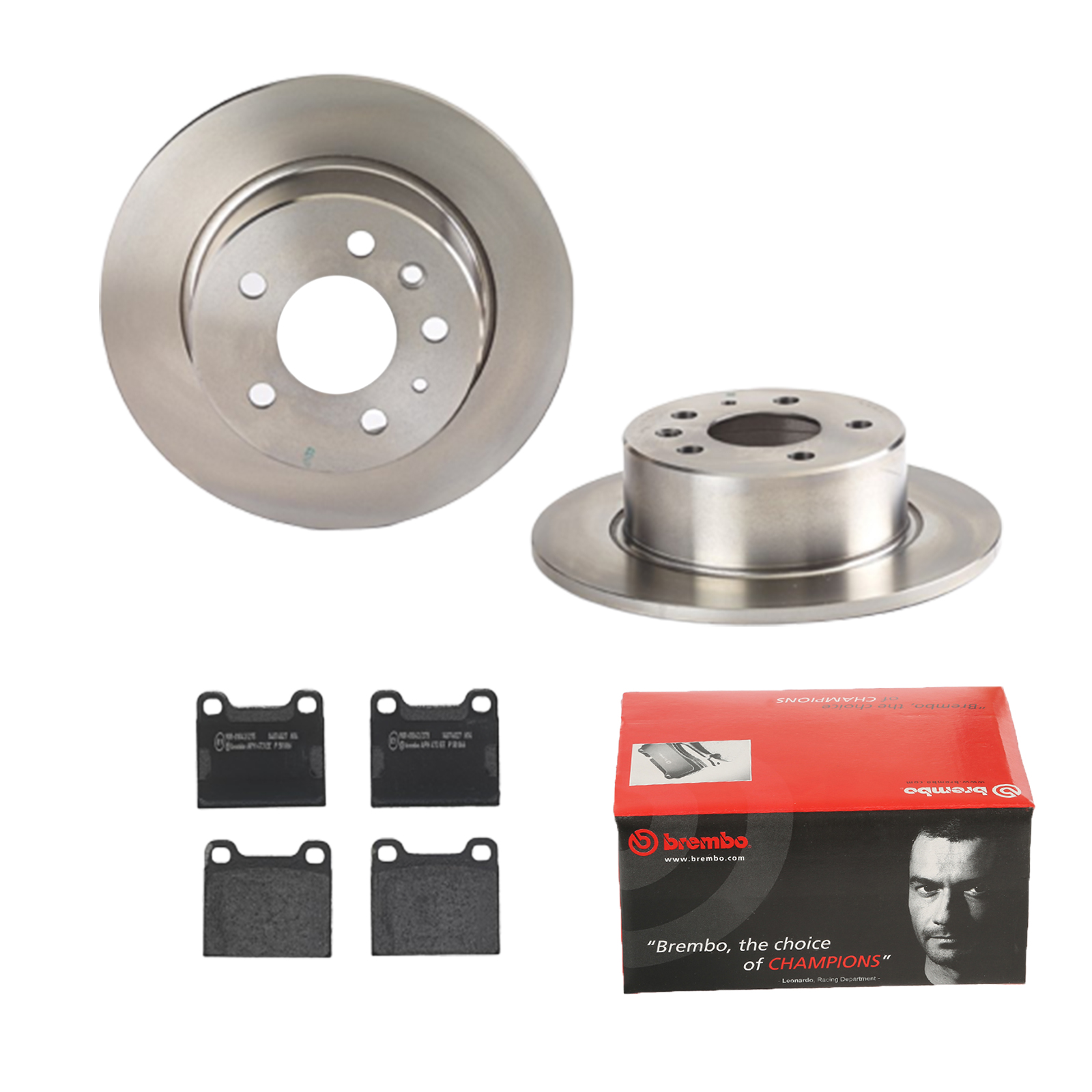 BREMBO Bremsesæt, skivebremser ijdtidjcj6 bagaksel fuld 279mm 10mm for VOLVO MERCEDES-BENZ SAAB