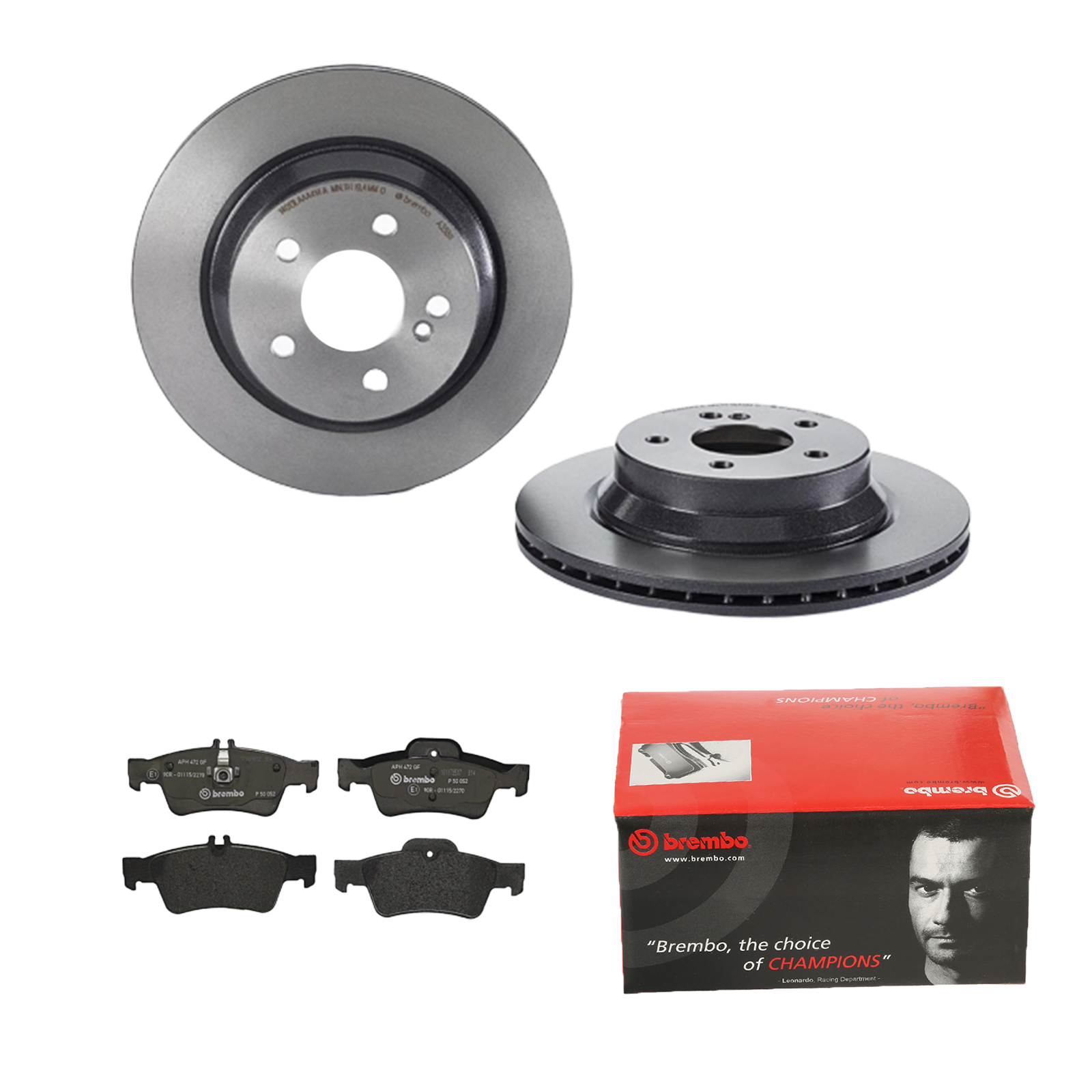 BREMBO Bremsesæt, skivebremser ijdtidjhp2 bagaksel indvendig ventileret 300mm 22mm for MERCEDES-BENZ