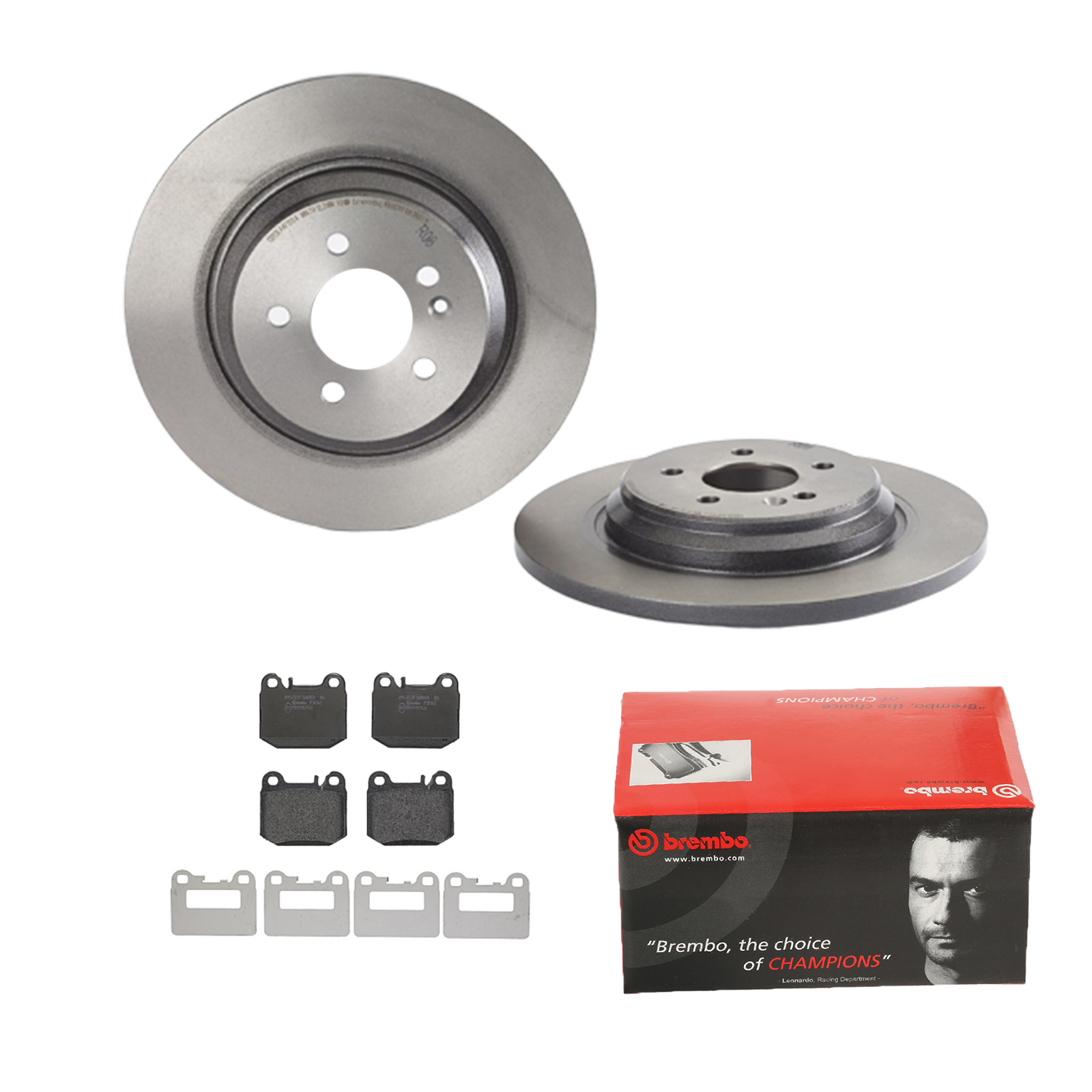 BREMBO Bremsesæt, skivebremser ijdtidjjd2 bagaksel fuld 331mm 14mm for MERCEDES-BENZ