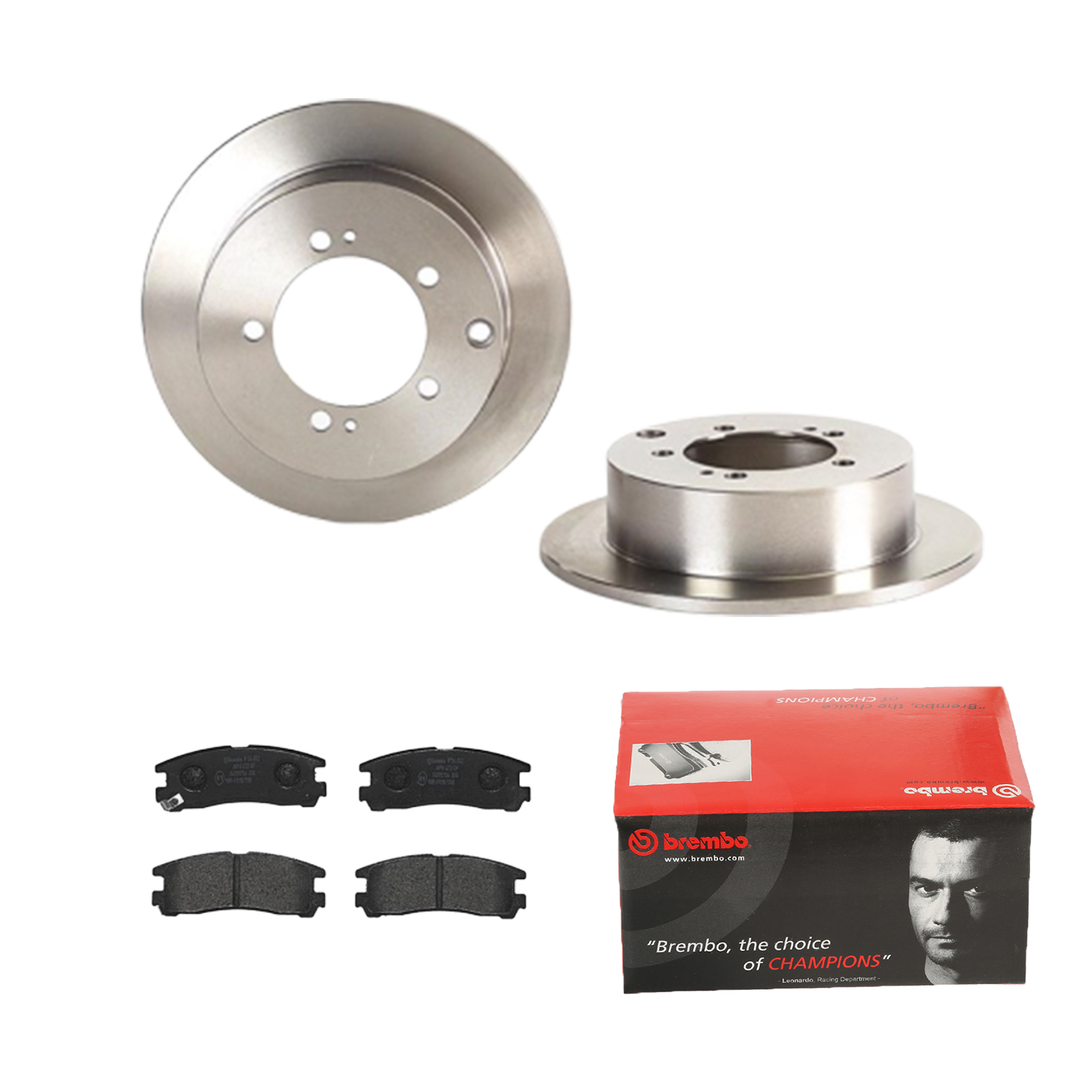 BREMBO Bremsesæt, skivebremser ijdtidjov0 bagaksel fuld 262mm 9mm for MITSUBISHI PROTON NISSAN
