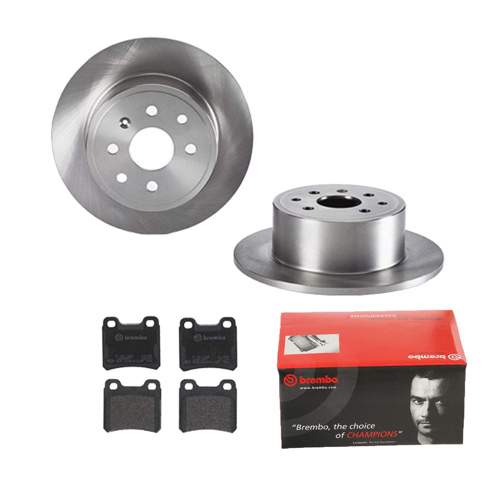 BREMBO Bremsesæt, skivebremser ijdtidjq12 bagaksel fuld 270mm 10mm for OPEL VAUXHALL SAAB GENERAL MOTORS
