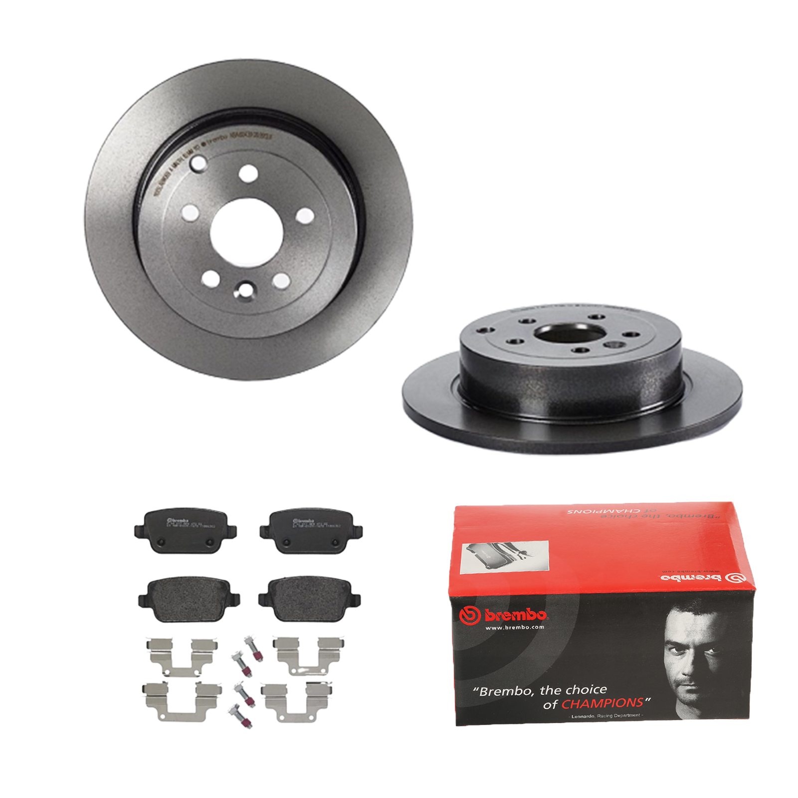 BREMBO Bremsesæt, skivebremser ijdtidjzp0 bagaksel fuld 302mm 12mm for VOLVO LAND ROVER
