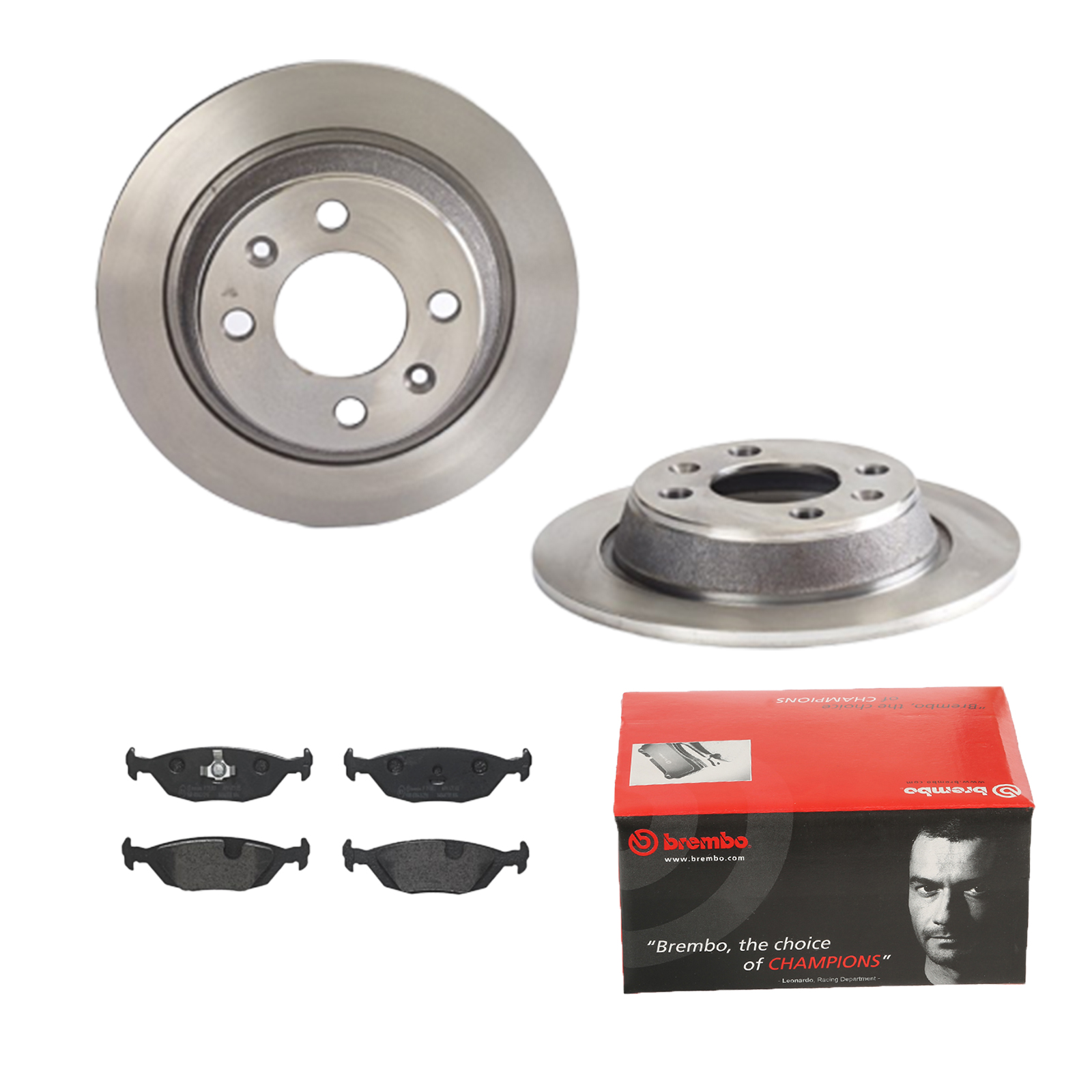 BREMBO Bremsesæt, skivebremser ijdtidk0d4 bagaksel fuld 258mm 9mm for VOLVO SAAB