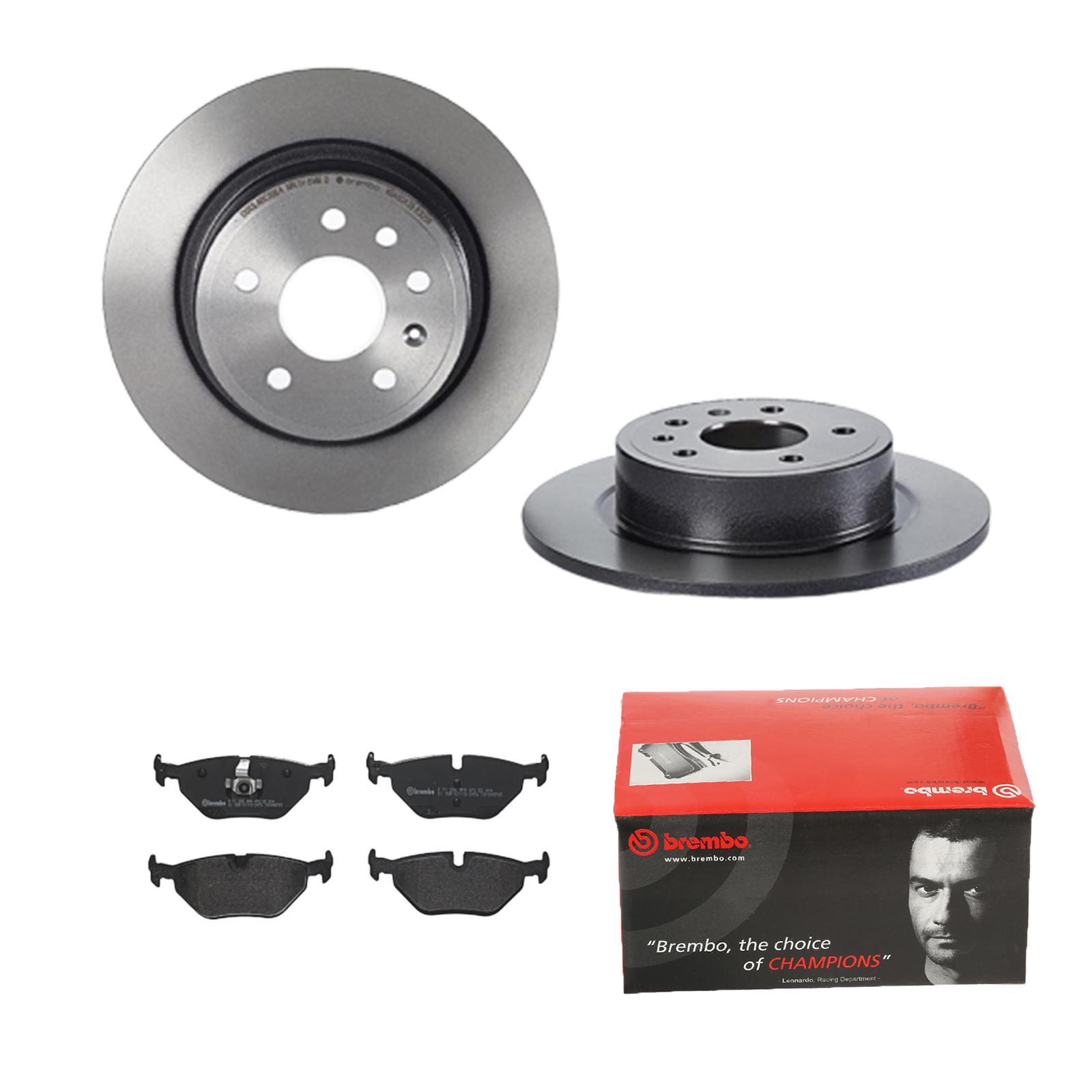 BREMBO Bremsesæt, skivebremser ijdtidk174 bagaksel fuld 286mm 10mm for SAAB BAIC
