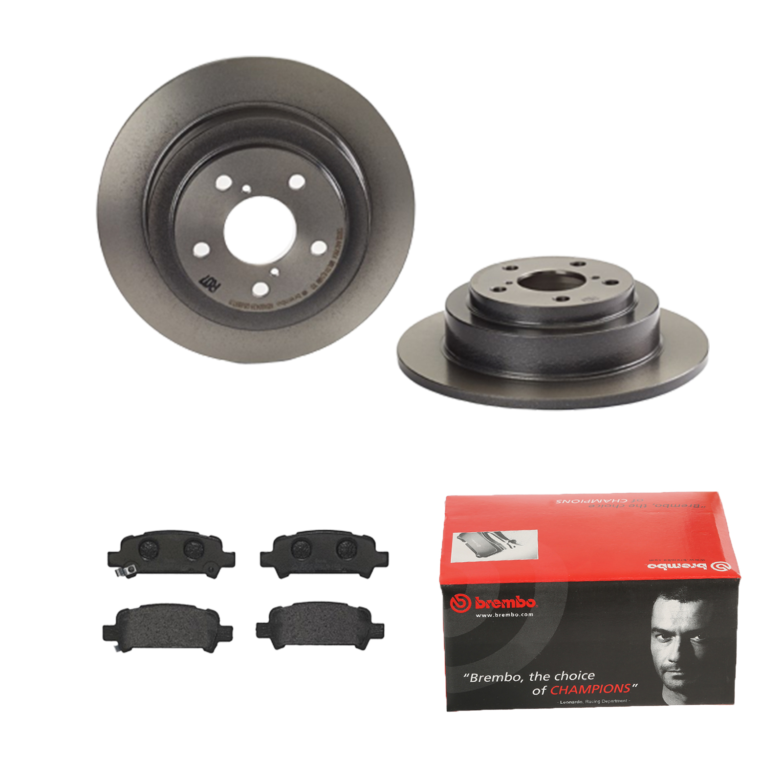 BREMBO Bremsesæt, skivebremser ijdtidk416 bagaksel fuld 266mm 10mm for SAAB SUBARU ISUZU MITSUBISHI
