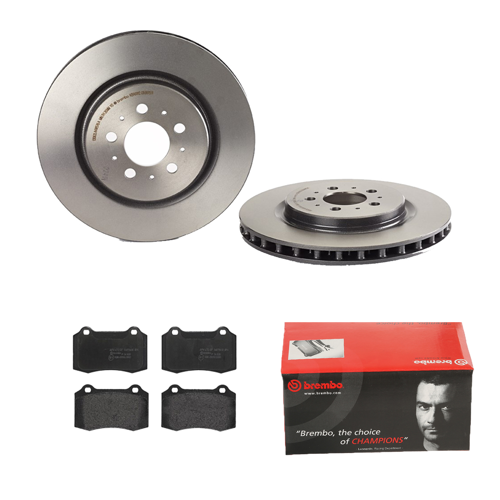 BREMBO Bremsesæt, skivebremser ijdtidkep0 bagaksel indvendig ventileret 330mm 28mm for VOLVO PEUGEOT JAGUAR DAIMLER SEAT ASTON MARTIN