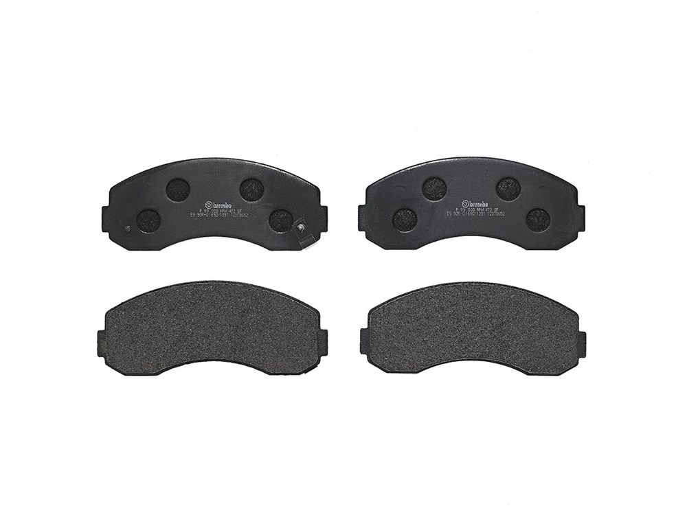 BREMBO Bremseklodser p99003 for KIA ASIA MOTORS
