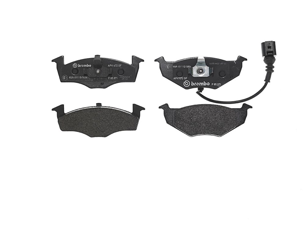 BREMBO Bremseklodser p85071 for VW