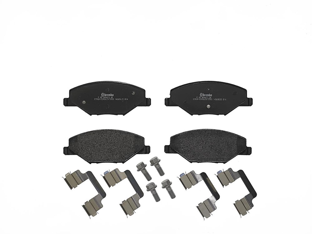 BREMBO Bremseklodser p85121 for VW