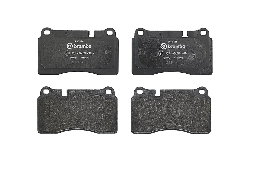 BREMBO Bremseklodser p85116 for GENERAL MOTORS VW CHEVROLET SEAT ASTON MARTIN NIO CUPRA