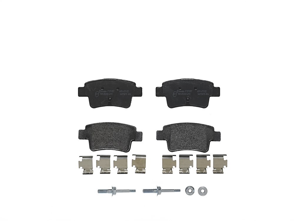 BREMBO Bremseklodser p59057 for OPEL