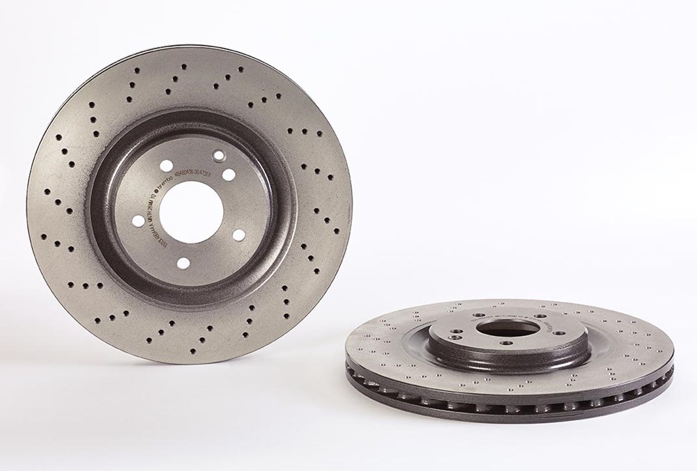 BREMBO Bremseskive 09a73111 345mm 30mm for MERCEDES-BENZ