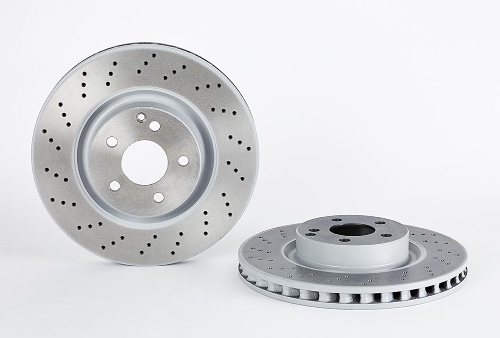 BREMBO Bremseskive 09a73211 335mm 32mm for MERCEDES-BENZ BRABUS