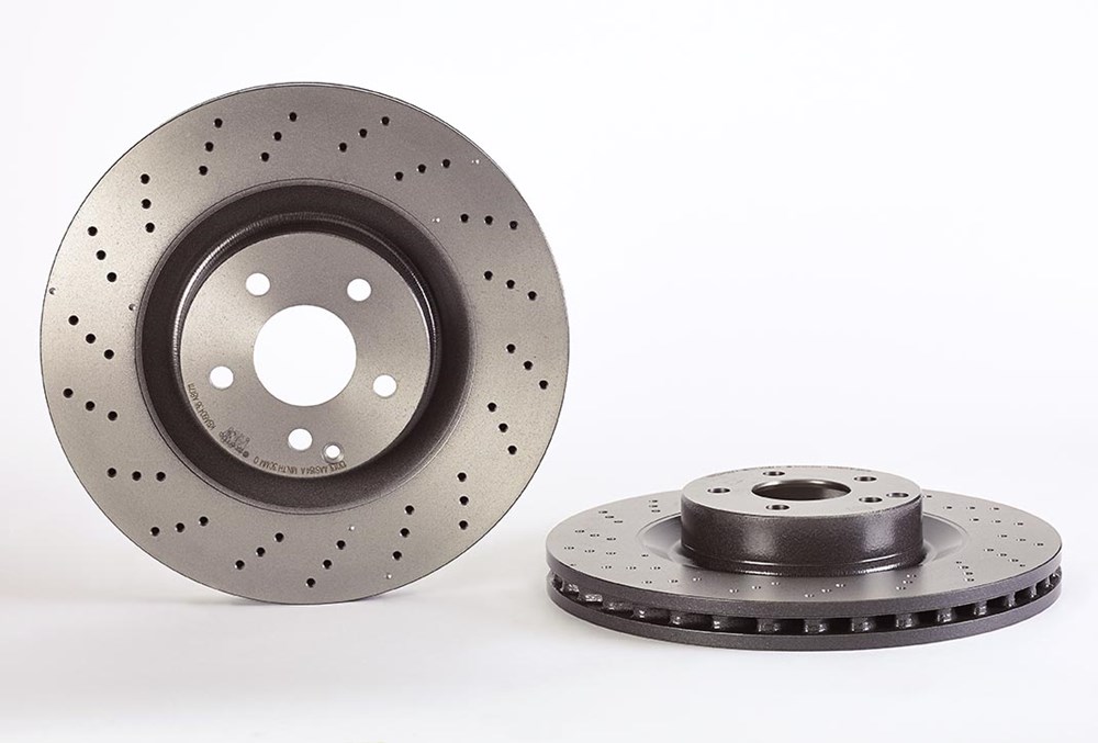 BREMBO Bremseskive 09a81711 350mm 32mm for MERCEDES-BENZ
