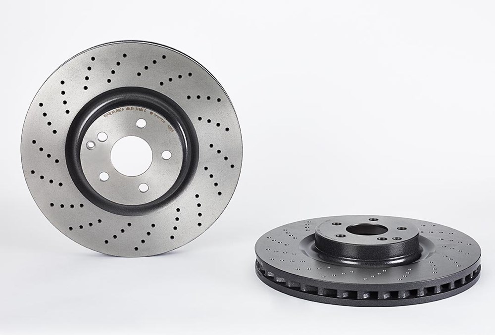 BREMBO Bremseskive 09a81911 360mm 36mm for MERCEDES-BENZ BRABUS