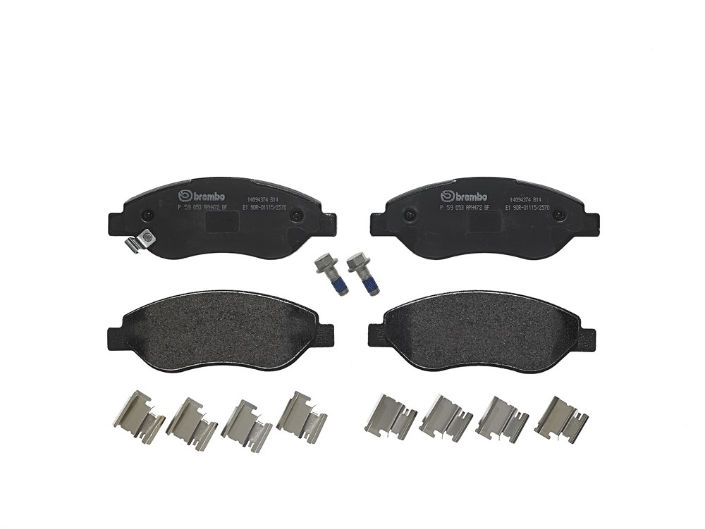 BREMBO Bremseklodser p59053 for OPEL