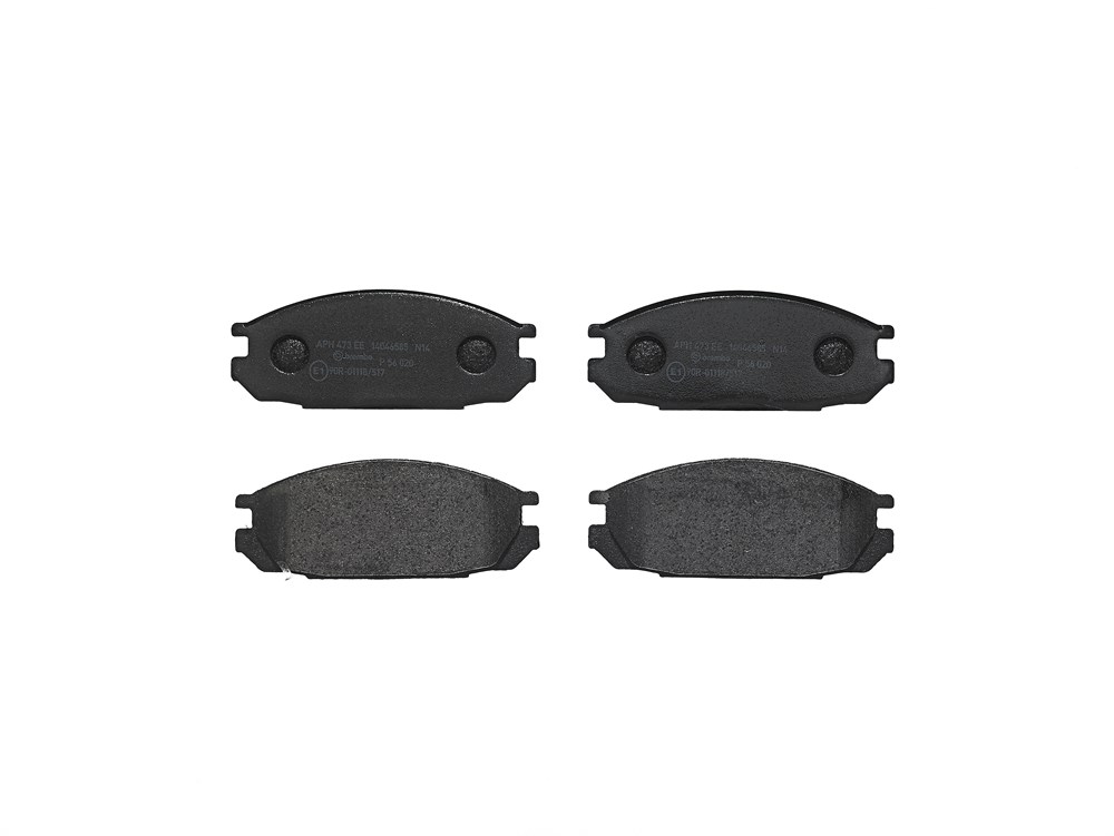 BREMBO Bremseklodser p56020 for NISSAN