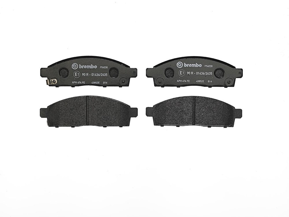 BREMBO Bremseklodser p54038 for FIAT MITSUBISHI (GAC) MITSUBISHI