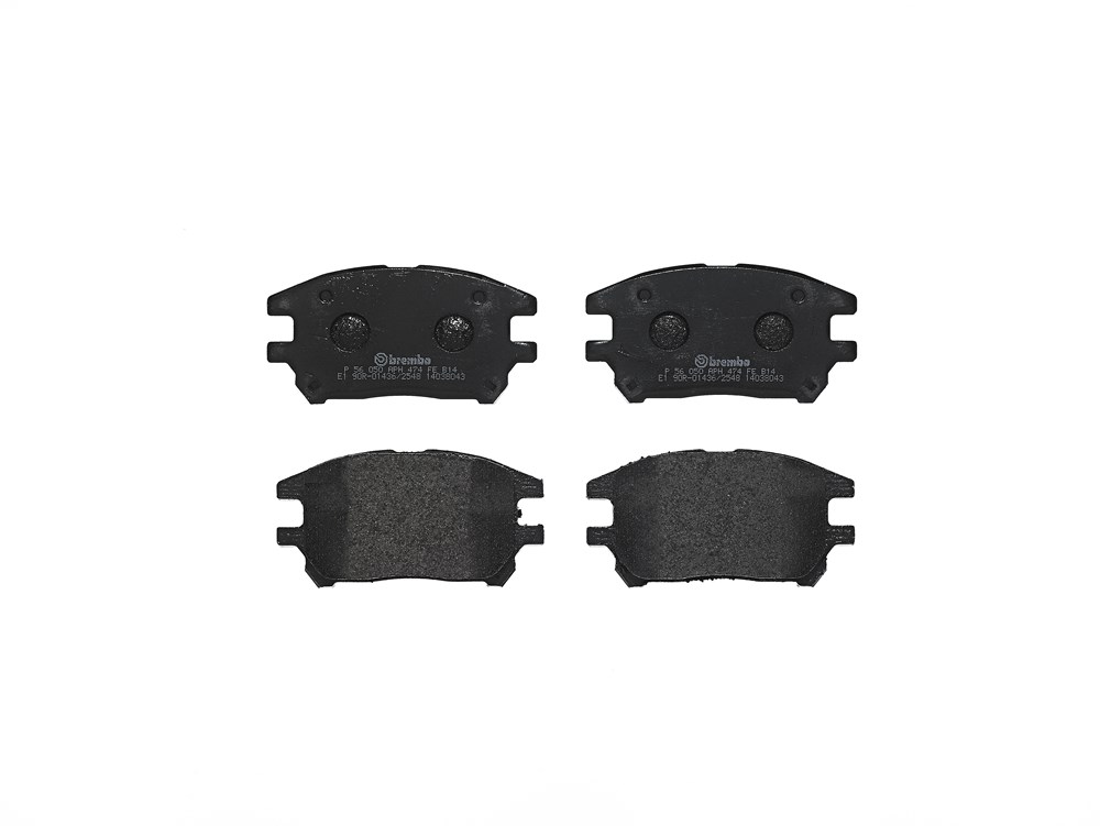 BREMBO Bremseklodser p56050 for LEXUS TOYOTA