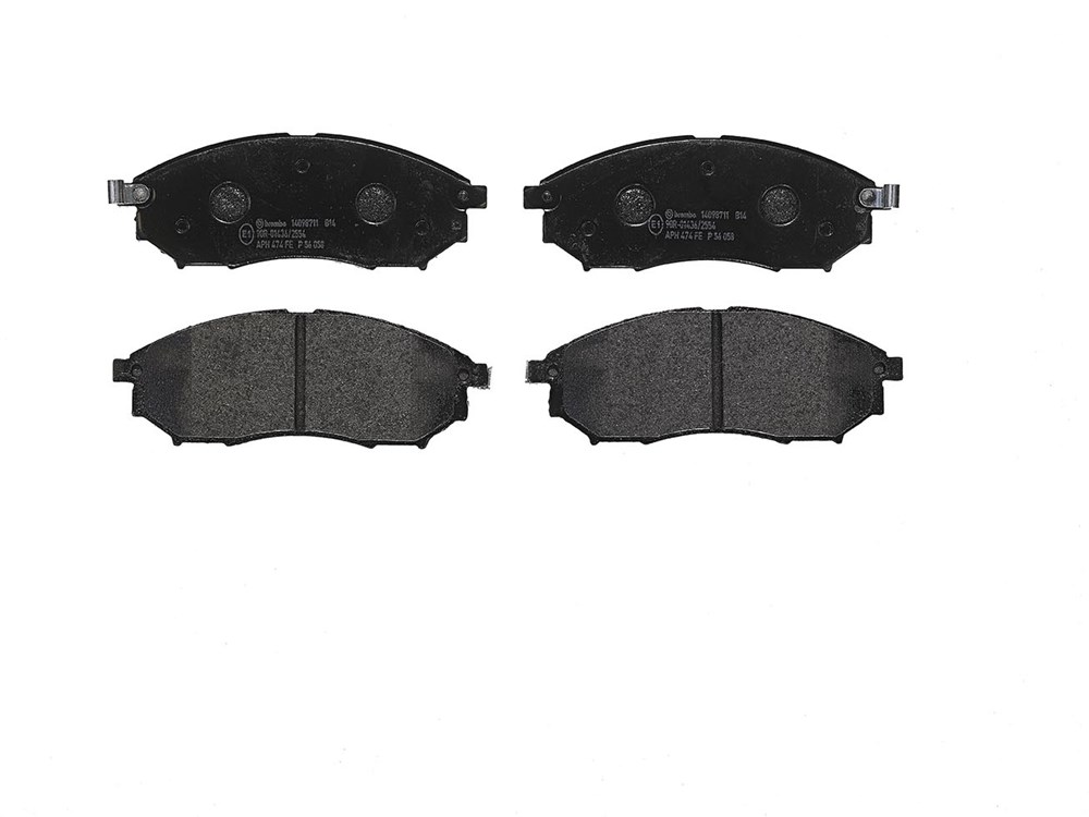 BREMBO Bremseklodser p56058 for MITSUBISHI NISSAN RENAULT INFINITI SAMSUNG