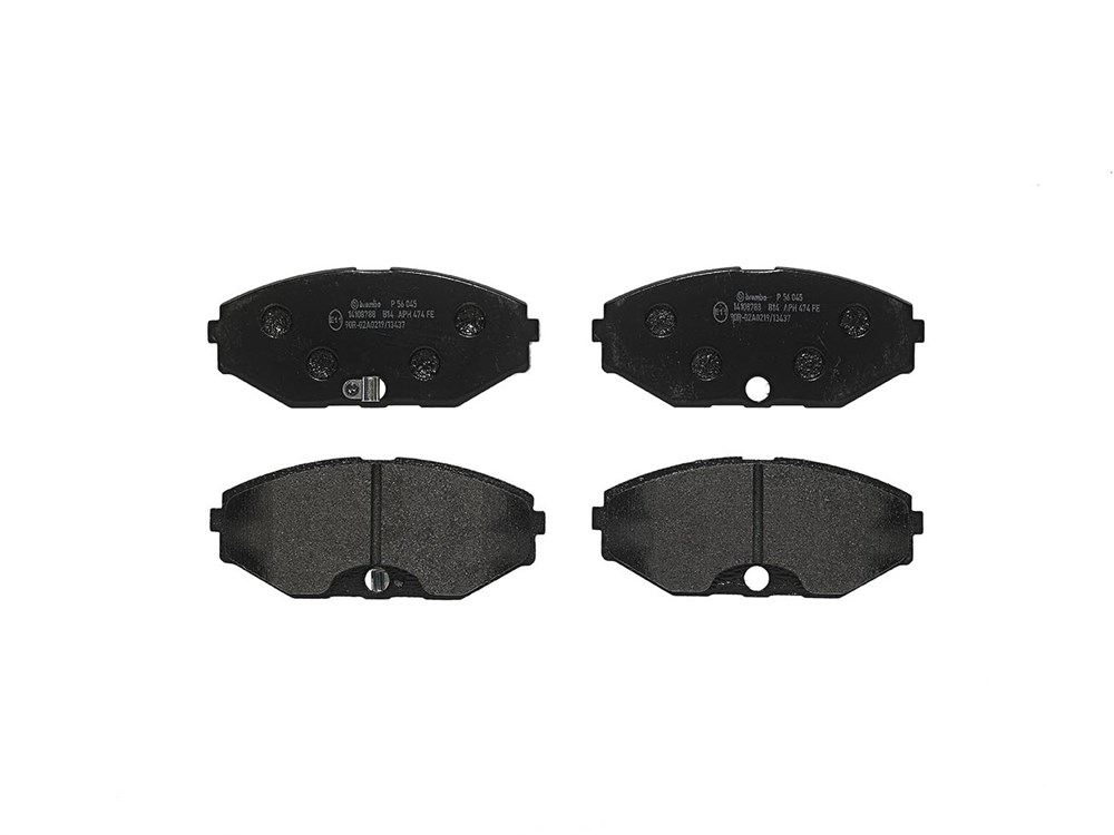 BREMBO Bremseklodser p56045 for NISSAN INFINITI