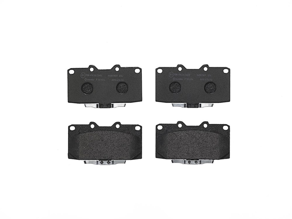 BREMBO Bremseklodser p56034 for NISSAN SUBARU
