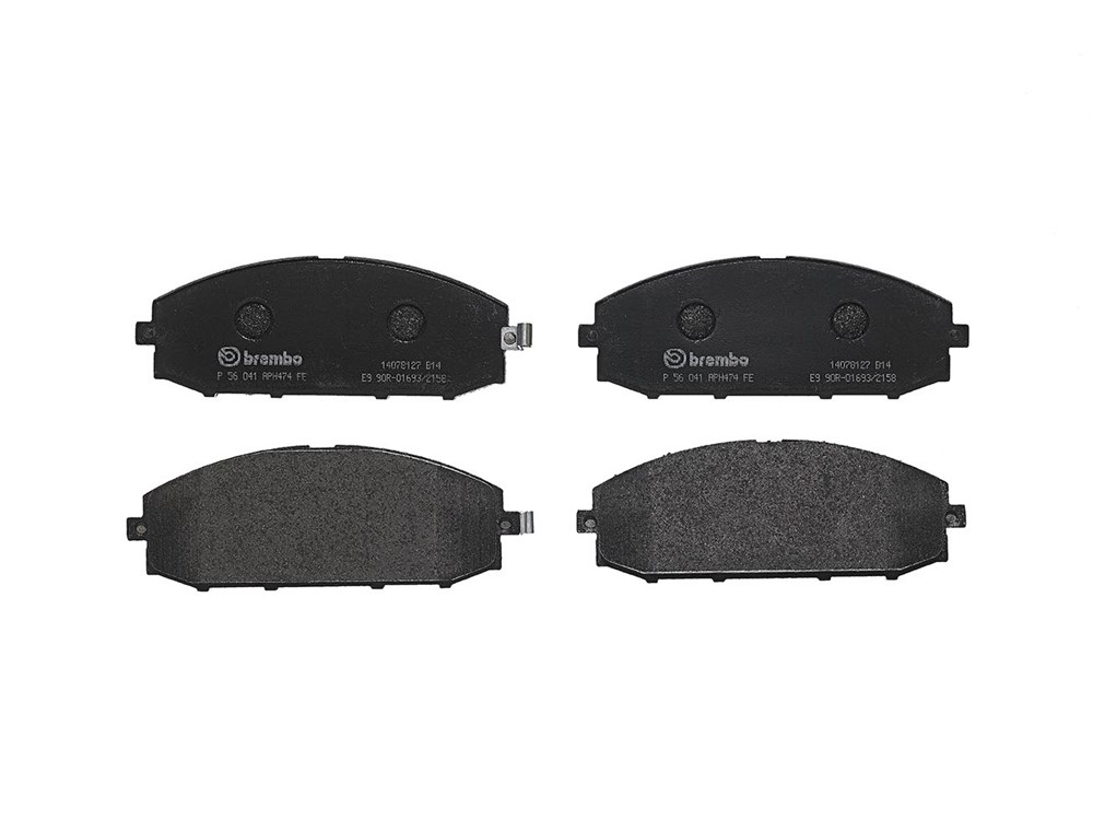 BREMBO Bremseklodser p56041 for NISSAN
