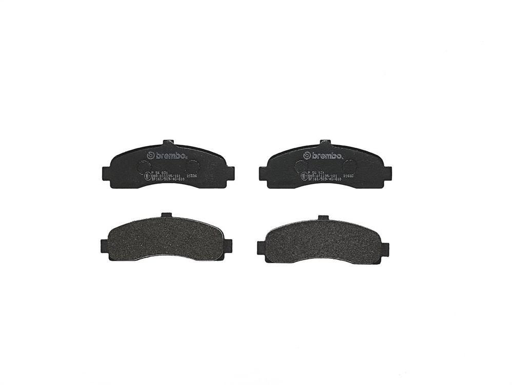BREMBO Bremseklodser p56031 for NISSAN