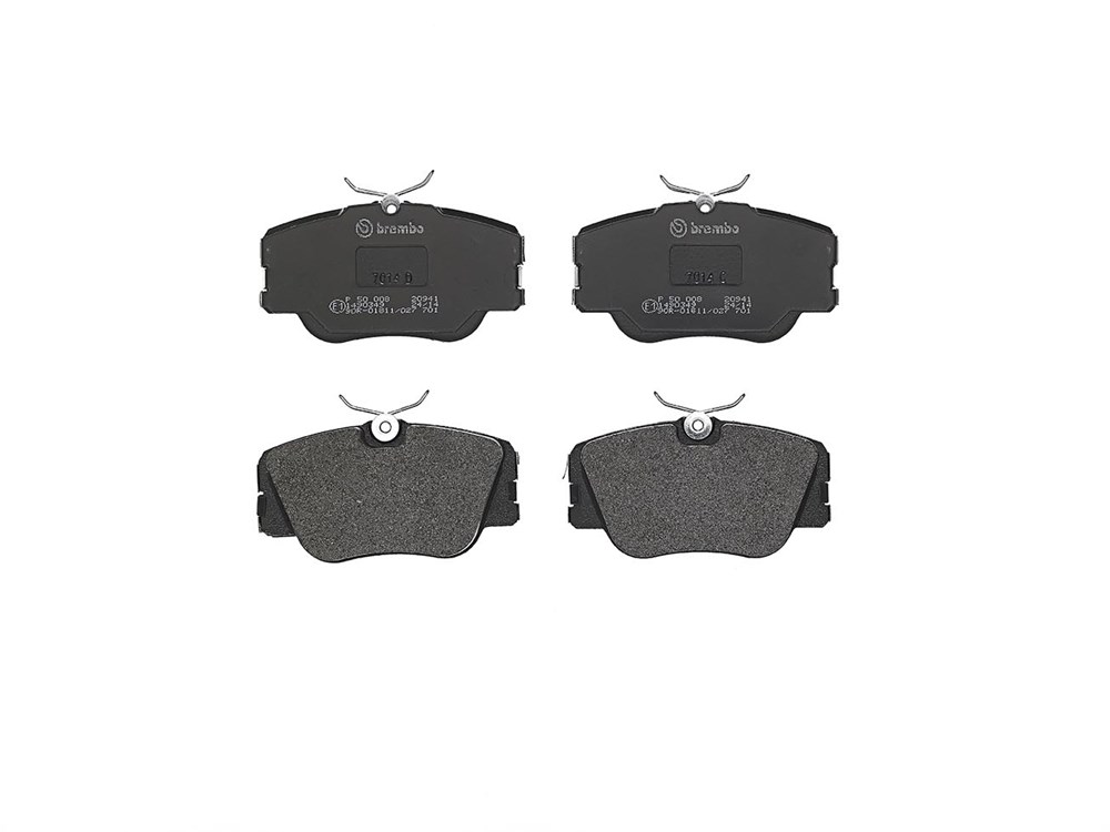 BREMBO Bremseklodser p50008 for MERCEDES-BENZ